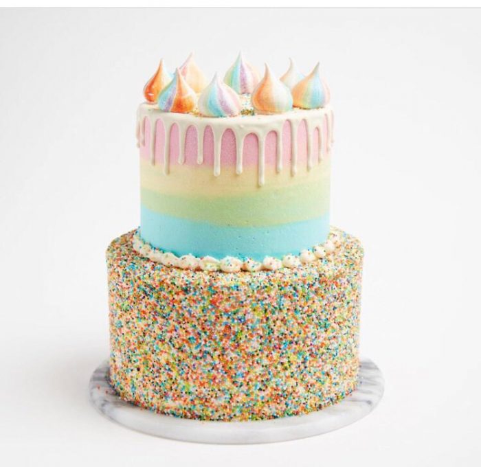 double-cake-rainbow-sprinkle