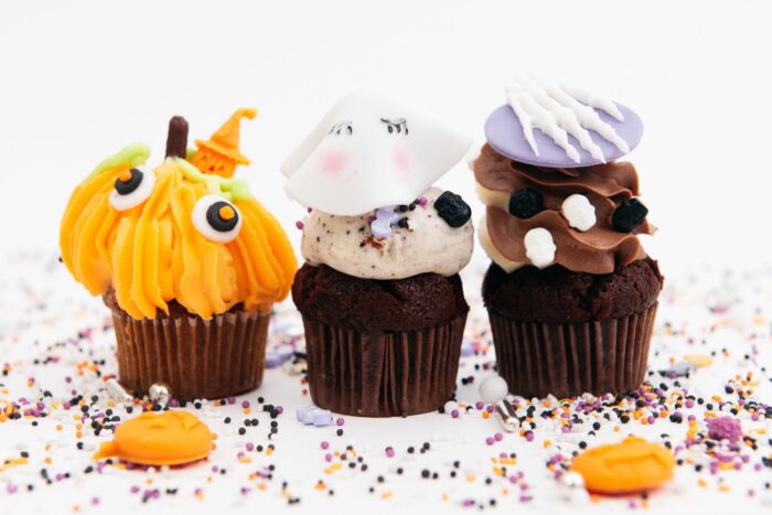 Coffret de cupcake design Halloween