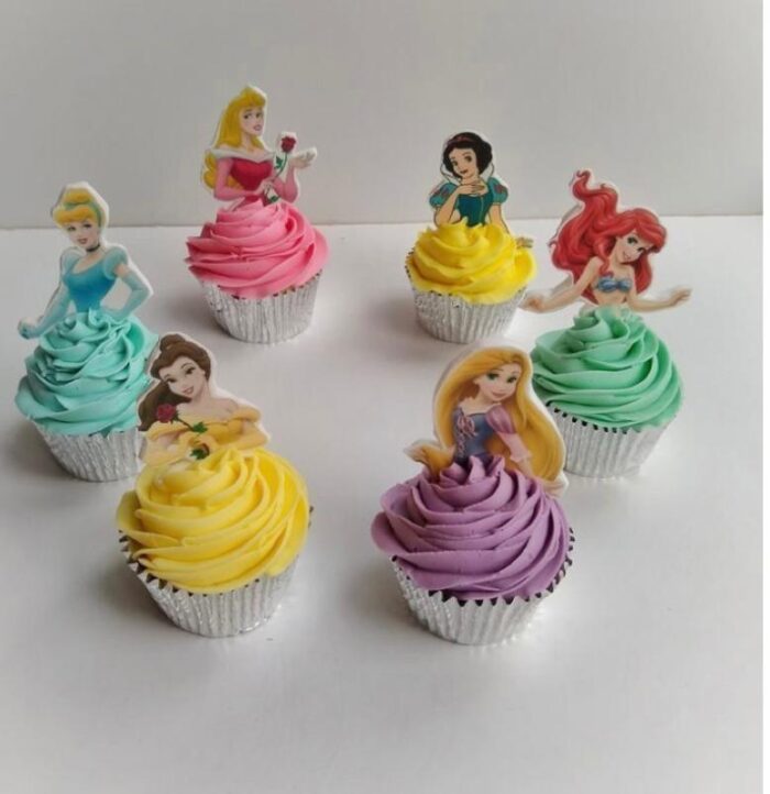 Princess cupcakes