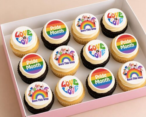Cupcake Gay Pride