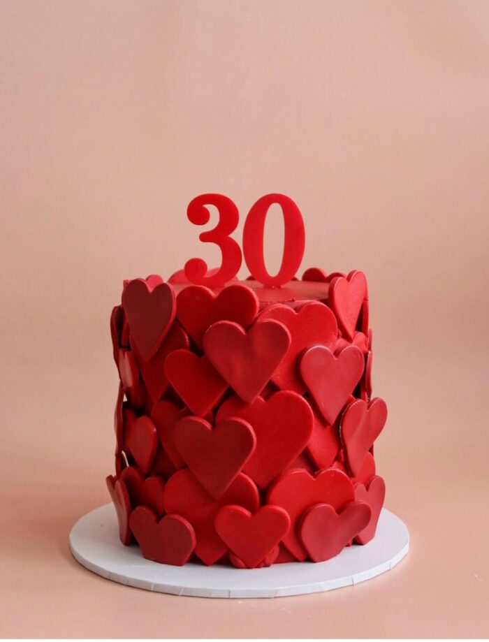 Love in the cake