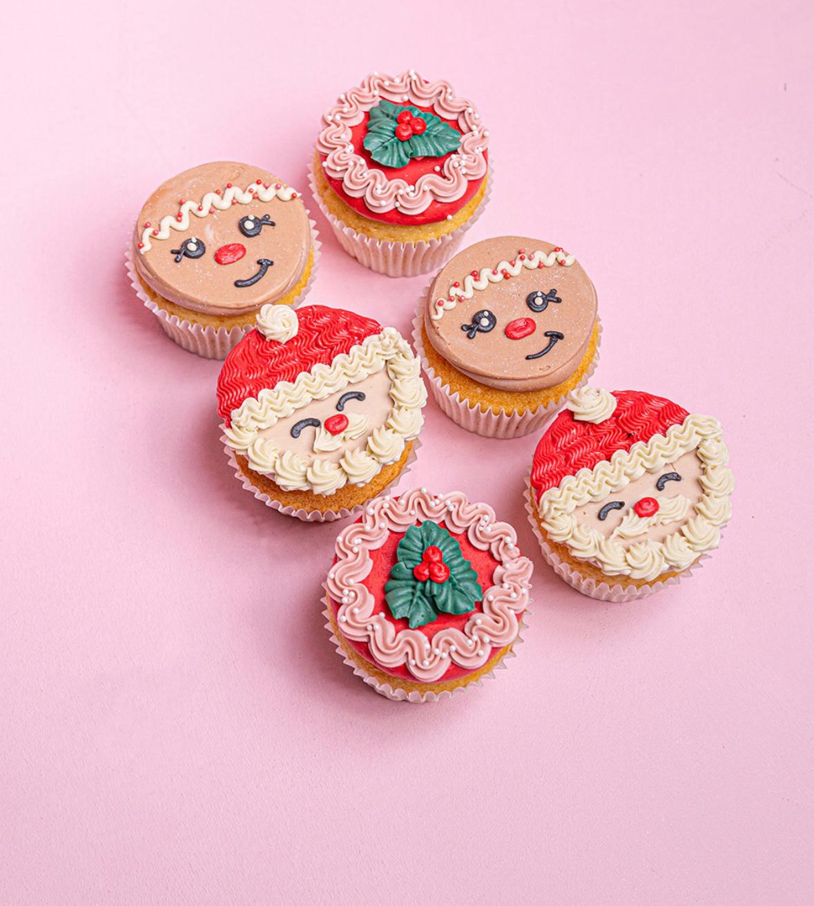 Coffret Christmas Design Cupcakes
