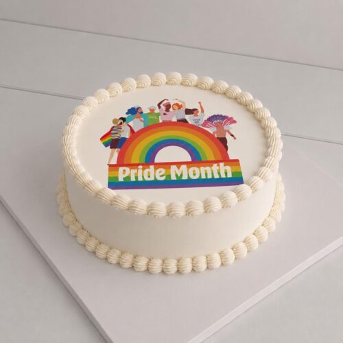 Rainbow Cake Logo